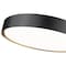 Z-Lite Kawan 1 Light Flush Mount, 20in. W x 5.25in. L, Matte Black and Modern Gold 1014F20-MB-MGLD-LED - alternate 8